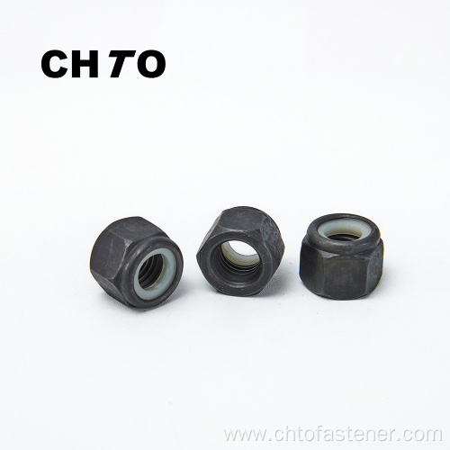 ISO 7040 Grade 12 brunofix Nylon Insert hexagon lock nut